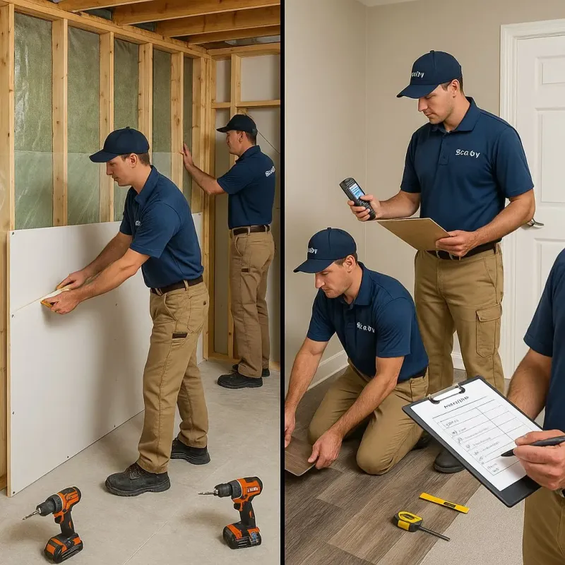 Repairs and Reconstruction process in Hanapepe Heights, HI